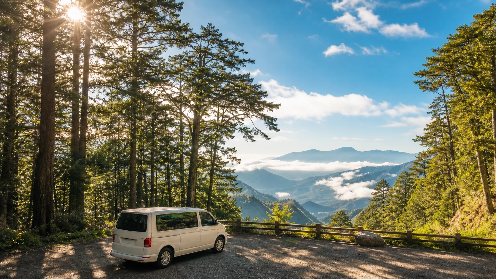 阿里山・嘉義經典慢遊示意圖